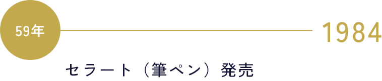 1984 セラート（筆ペン）発売